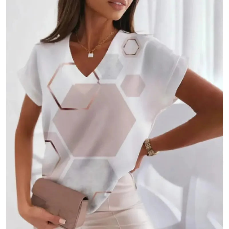 Sophia — Women's Soft Lace-Up Side T-Shirt