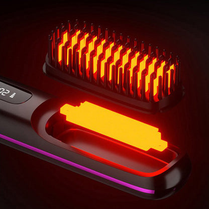 Sophia – Wireless Ceramic Hair Straightener for Frizz-Free Shine
