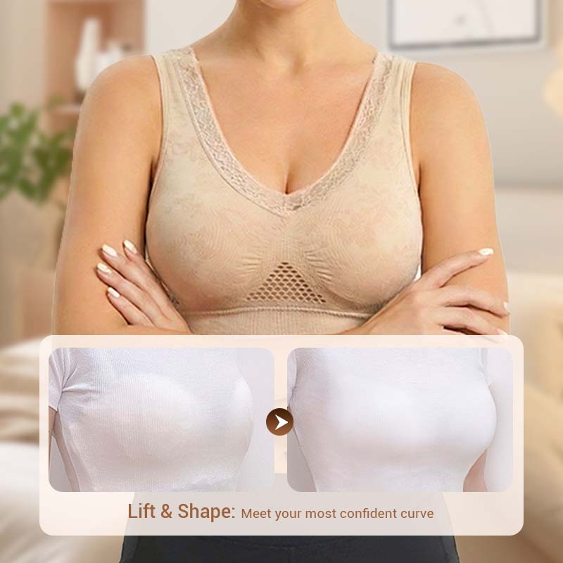 Ava – Pure Cotton Lift Bra with Soft Comfort