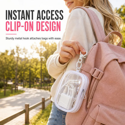 LucidNest Clip-On Pouch — Instantly Organized, Always Ready
