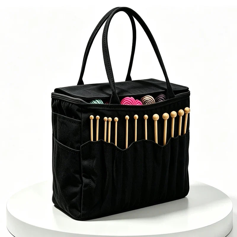 Knitting Companion Bag — Tangle-Free Creative Freedom