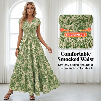 Clara — Floral Elegance Dress | 50% OFF