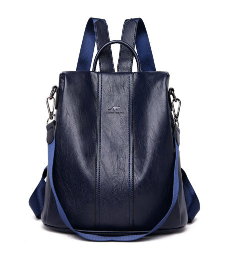 Hugo – Elegant PU Leather Backpack with Smart Compartments