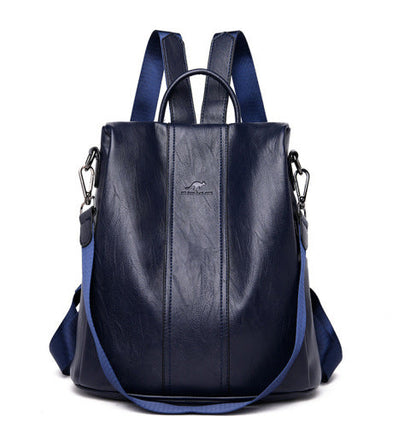 Hugo – Elegant PU Leather Backpack with Smart Compartments