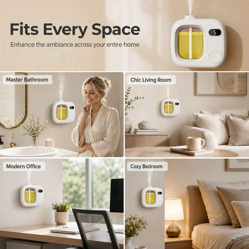 LumaMist Smart Diffuser — Calm Your Space Instantly