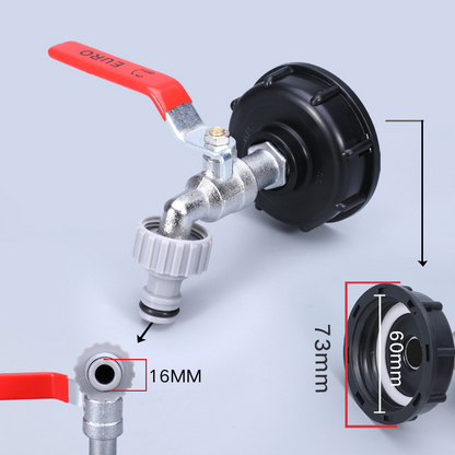 ForgeFlow Brass Valve — Effortless, Precise Water Control