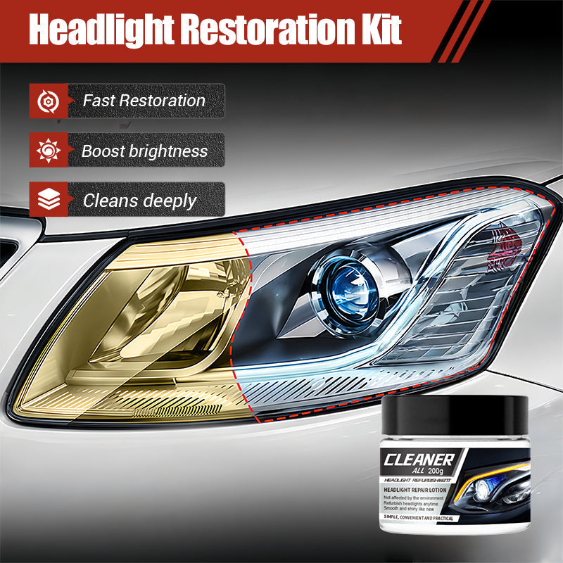 LumiVeil Headlight Revival Kit — Clear Vision, Safer Drives