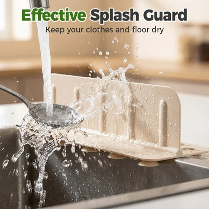 Foldable Guard — Splash-Free, Effortless Cleanliness