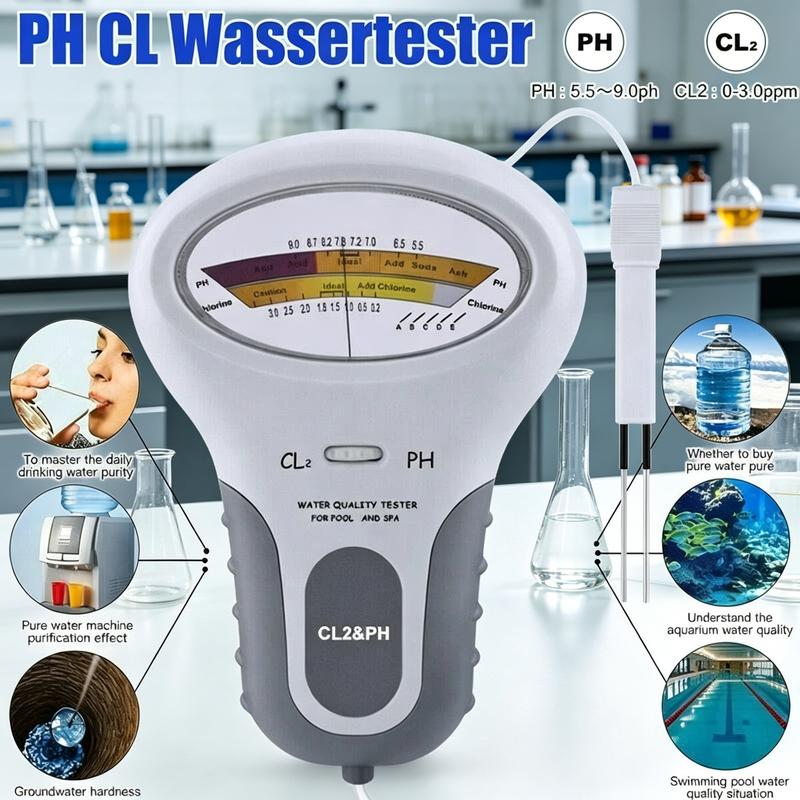 HydroSense Tester – Effortless Pool Safety