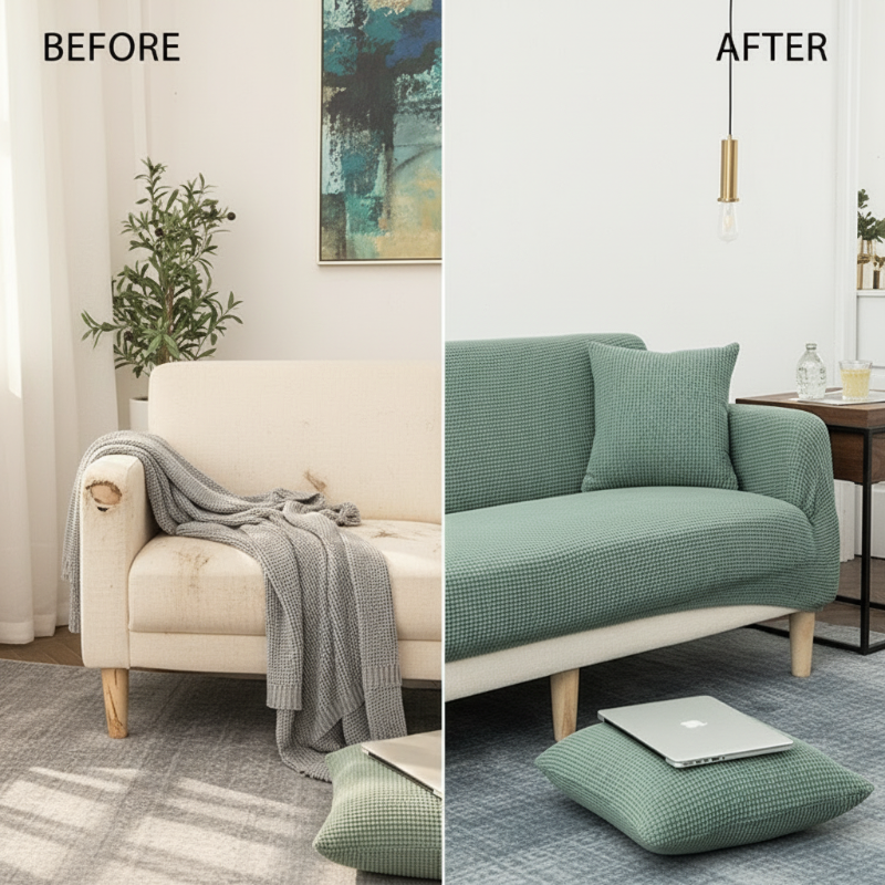 SofaShield — Stretch Sofa Cover | 50% OFF