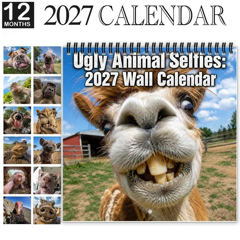 Animal Selfie Calendar — Brighten Days Instantly