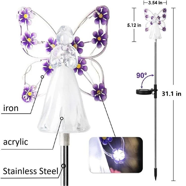 LumaAngel Waterproof Solar Light — Everlasting Glow Magic