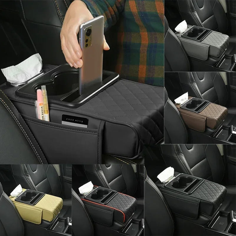 CruiseEase Memory Foam Armrest – Ultimate Comfort, Organized Ride