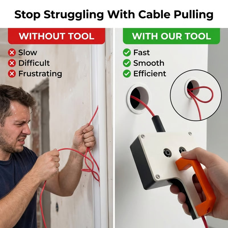GlideWire Pro – Pull Cables Effortlessly and Quickly