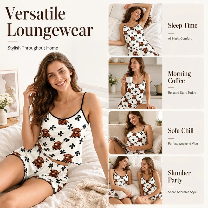 Lila — Women's Summer Pajama Set | 50% OFF