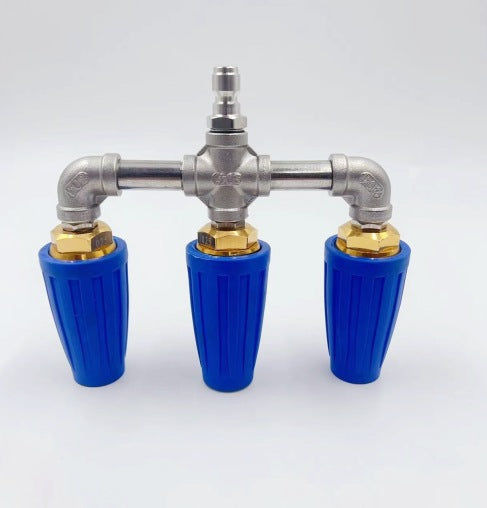 SwiftJet — Dual Turbo Nozzle | 50% OFF