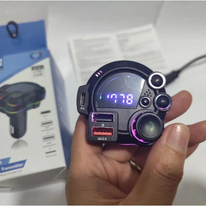 SpectraRide — Bluetooth Car FM Transmitter | 50% OFF