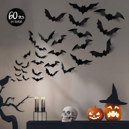 PhantomWing — 3D Halloween Bat Wall Stickers | 50% OFF