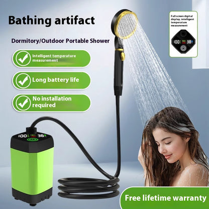 Outdoor Shower Pro — Portable Rechargeable Shower | 50% OFF