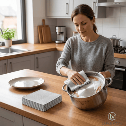 EcoWipe 20pcs — Reusable Cleaning Cloths | 50% OFF