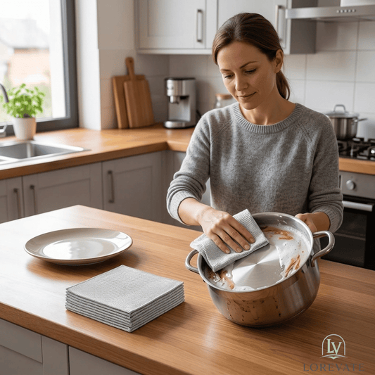 EcoWipe 20pcs — Reusable Cleaning Cloths | 50% OFF