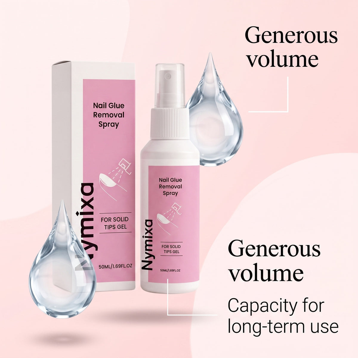 MistEase — Nail Glue Remover Spray | 1+1 FREE