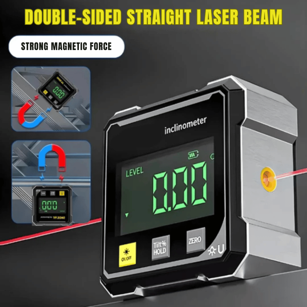 AngleMaster Pro — Laser Digital Angle Tool | 50% OFF