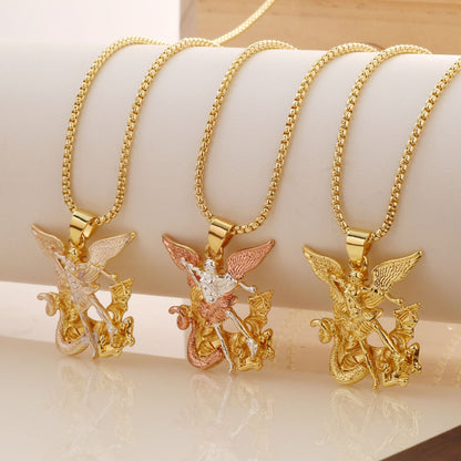 ValoraGuard — Angel Pendant Necklace | 50% OFF