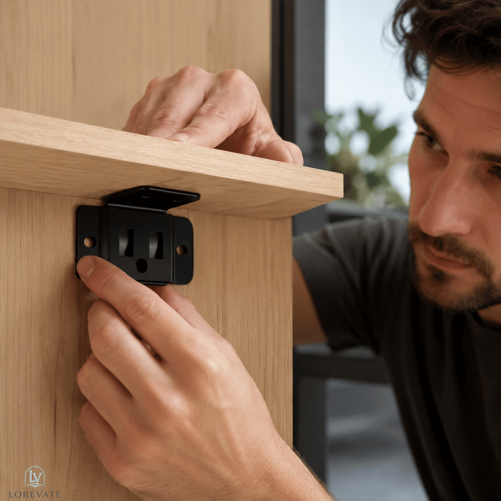 TitanGrip — Unshakeable Shelf Brackets 4-pcs | 50% OFF