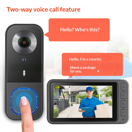 AegisView — Wireless Video Doorbell Monitor | 50% OFF