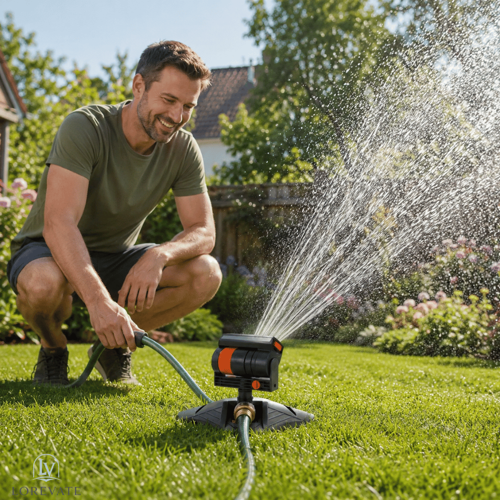 AquaBloom — Garden Sprinkler | 50% OFF