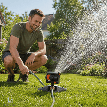 AquaBloom — Garden Sprinkler | 50% OFF