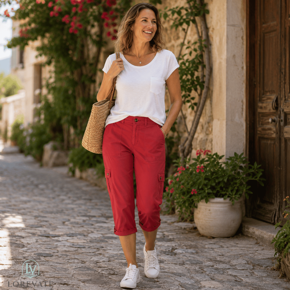 Heidi — Comfortable Capri Pants | 50% OFF