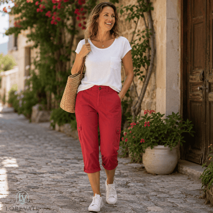 Heidi — Comfortable Capri Pants | 50% OFF