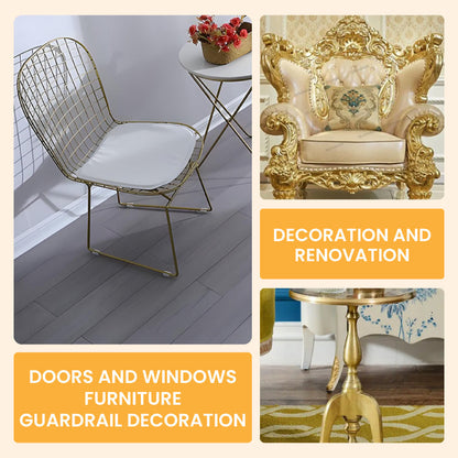 GoldLuxe — Metallic Leaf Paint | 1+1 FREE