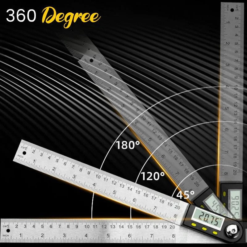 PrecisionPro Digital Angle Gauge – No Error, Full Control
