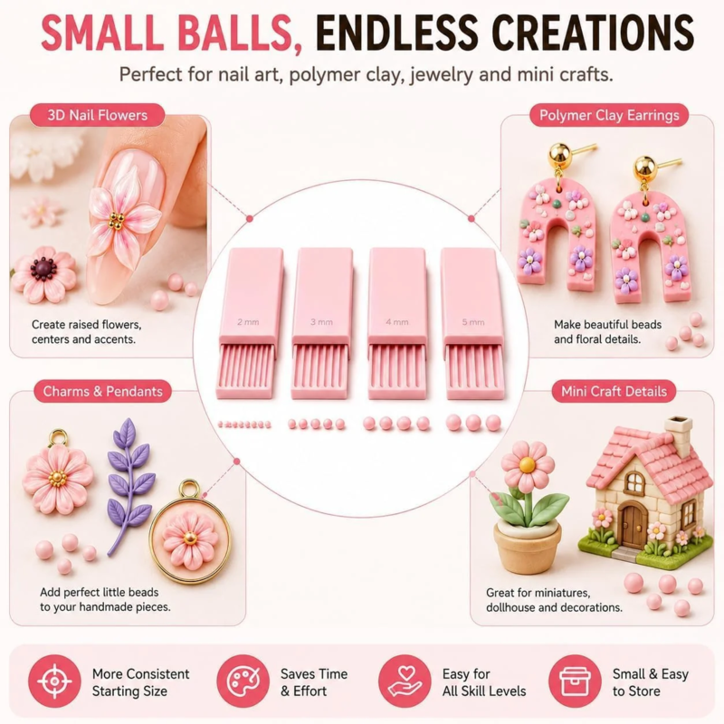 Mini Clay Sphere Maker — Perfect Precision Fast