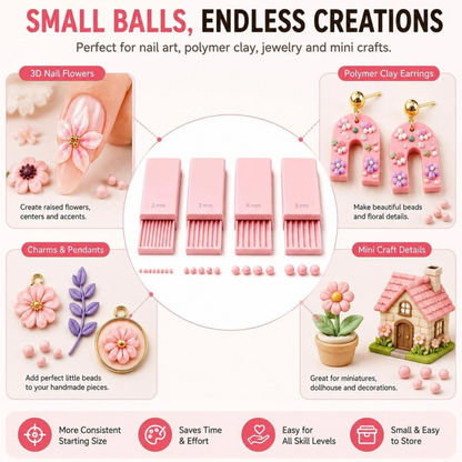Mini Clay Sphere Maker — Perfect Precision Fast