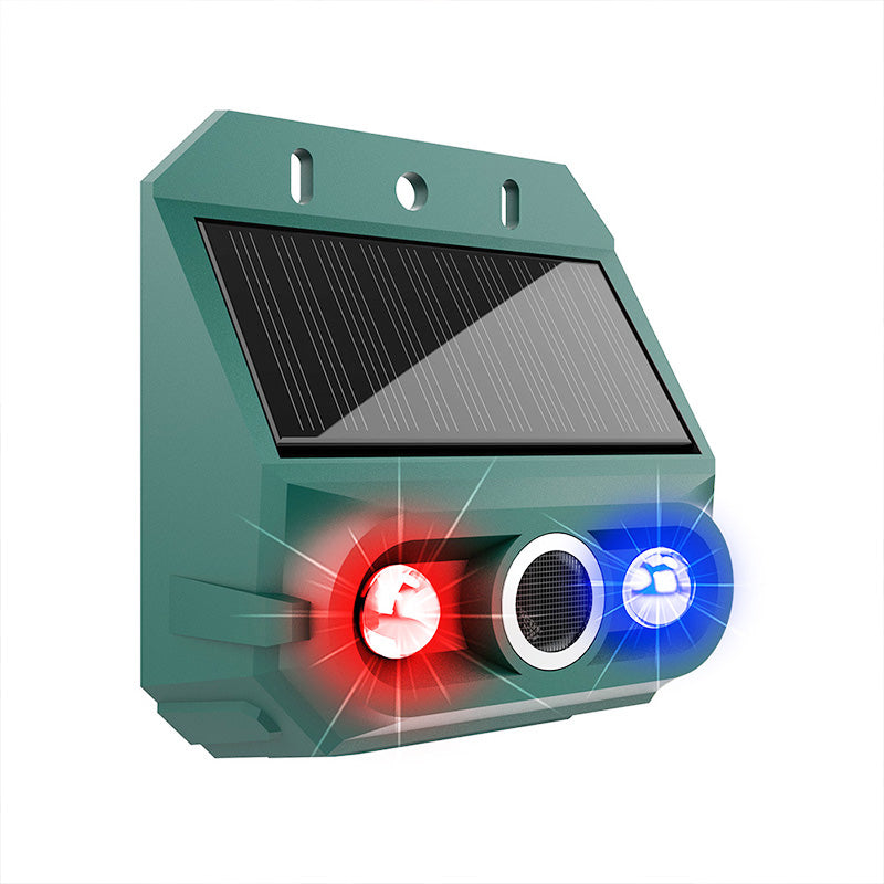 Animal protection device — Silent, solar-powered for peace