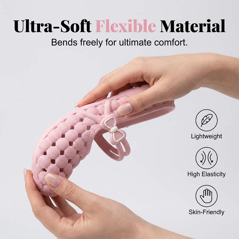 Rose — Women’s Breathable SoftGrip Slippers for Comfort