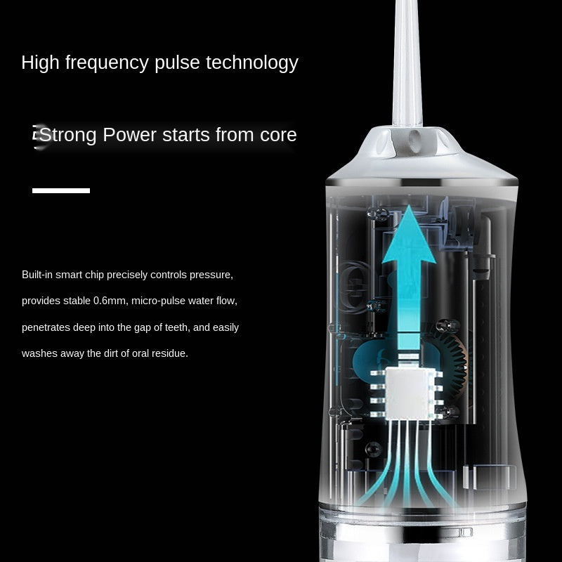 HydraPearl — Portable Water Flosser | 50% OFF