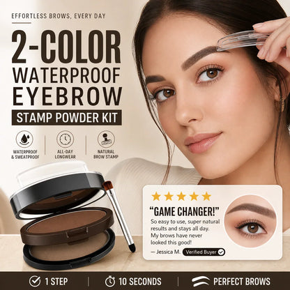 DualShade Eyebrow Powder — Flawless Brows, Effortless Confidence