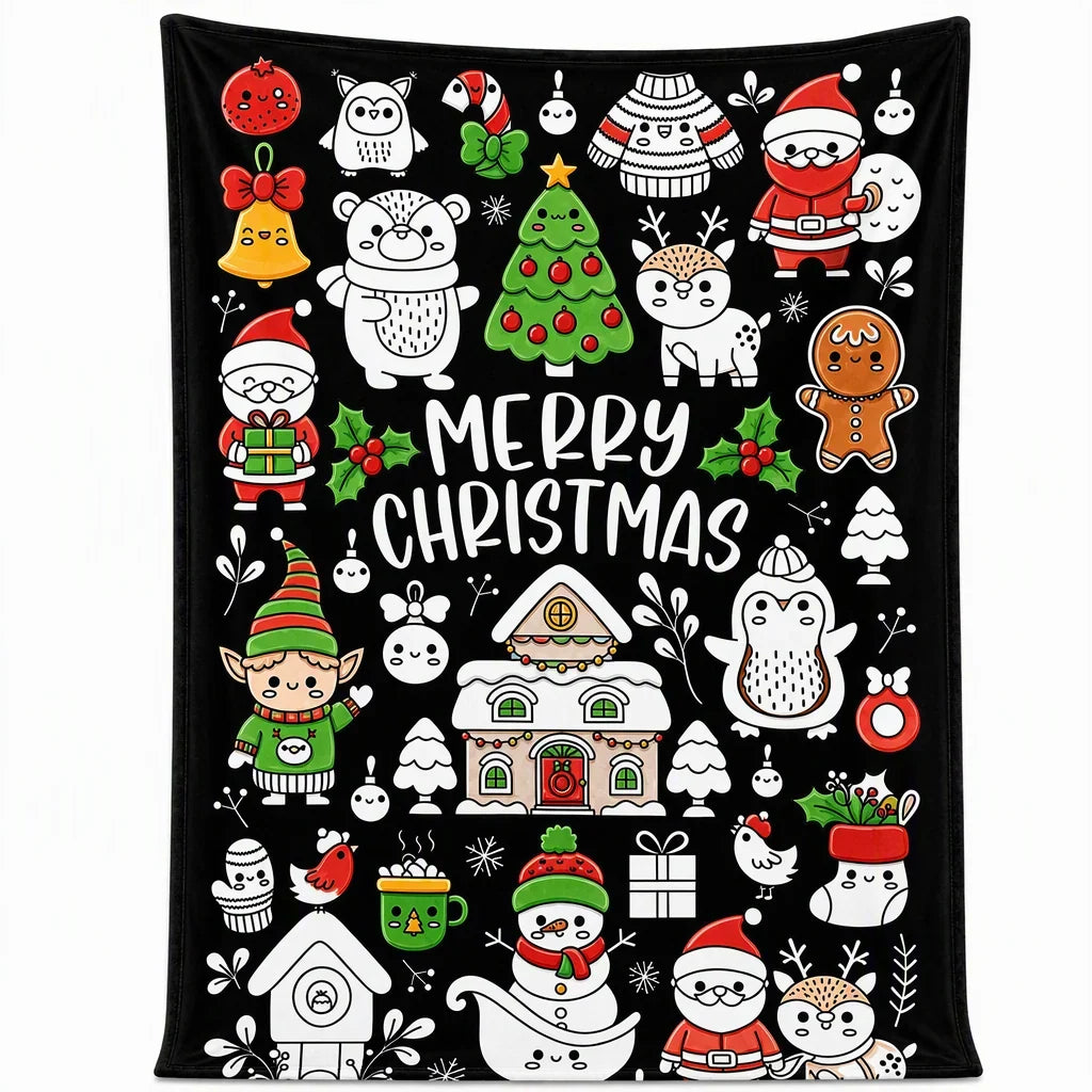 MerryMuse Coloring Blanket — Spark Family Creativity