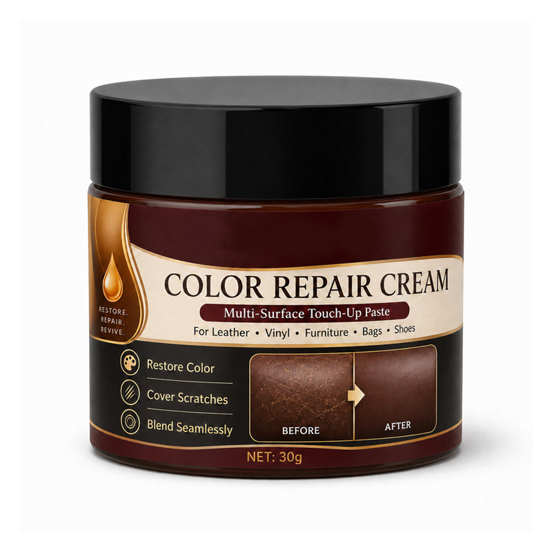 LeatherFix — Brown Leather Repair Cream | 1+1 FREE