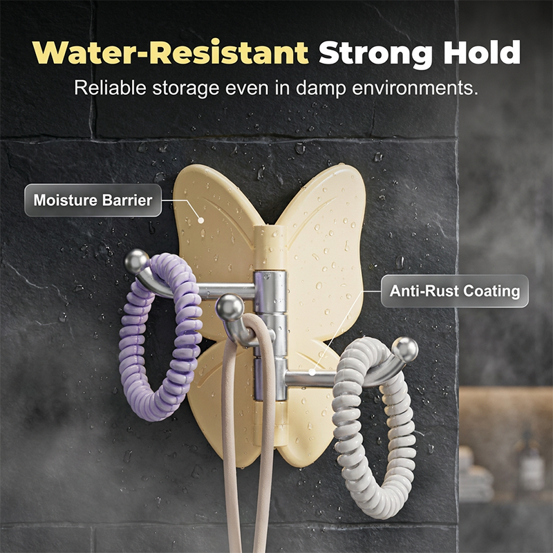 Smart 3-Arm Swivel Hook — Instantly Organized, Effortlessly Elegant