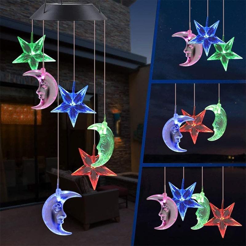 DuskGlow Solar Wind Chimes — Effortlessly Create Evening Ambiance