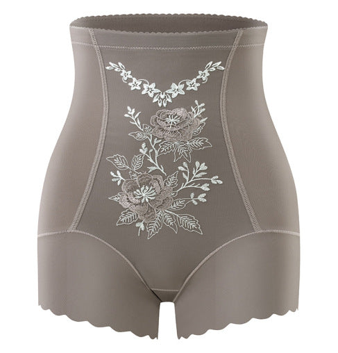 Grace – Embroidered High-Waist Tummy Control Briefs