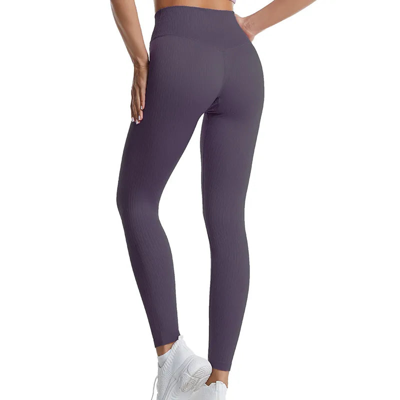 Lina — Seamless Yoga Leggings with High-Waist Support