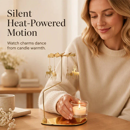 LumaTide Candle Spinner — Mesmerize With Warmth