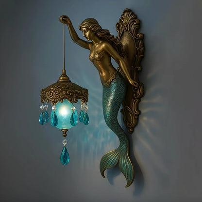 LuminaraMermaid — Fantasy Wall Lamp | 50% OFF